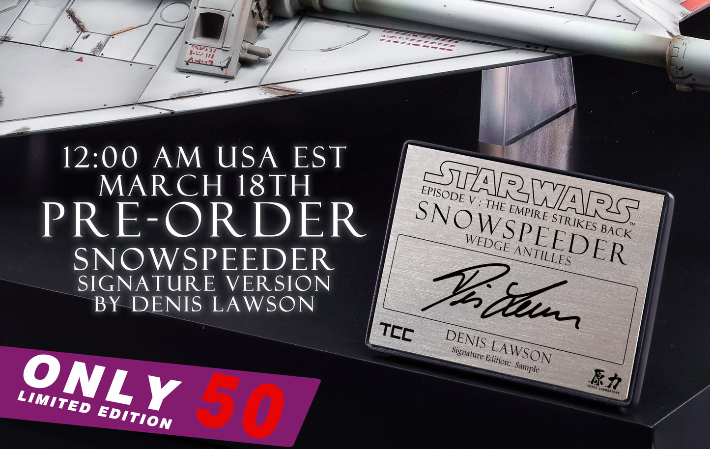 【Available Last 1】Snowspeeder brass Home crafts