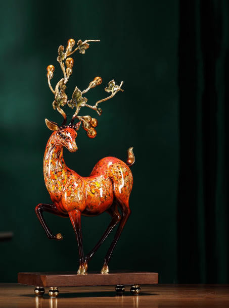 Balance payment【Deluxe N1】Sika deer brass Home crafts