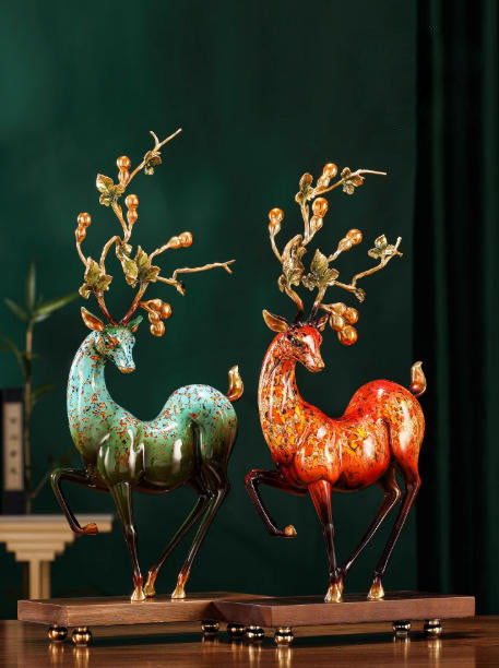 Balance payment【Deluxe N1】Sika deer brass Home crafts