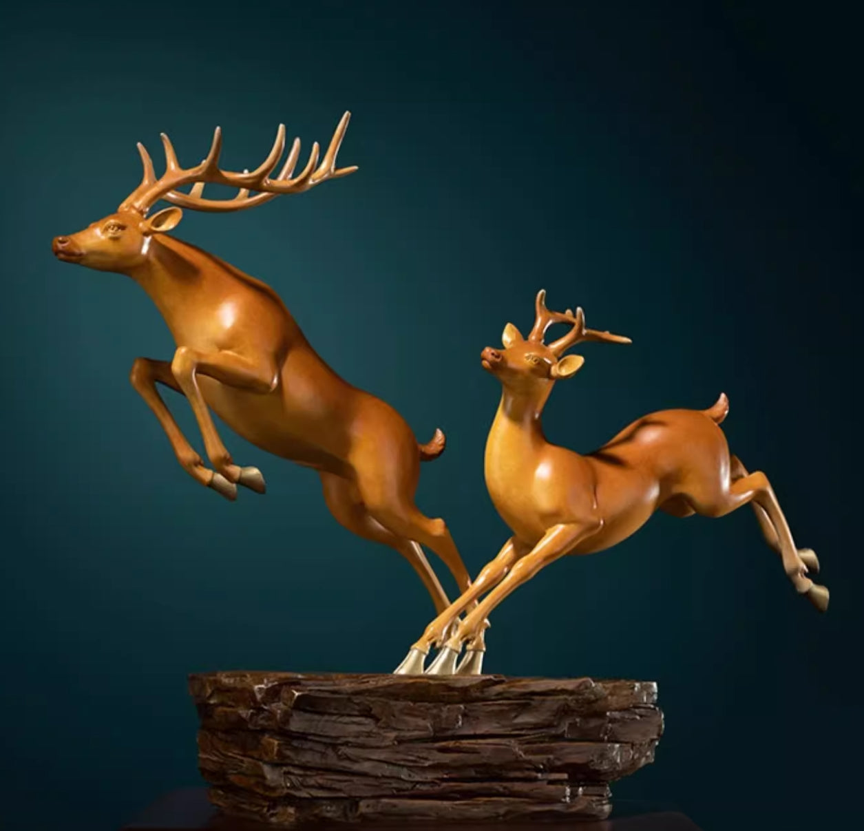 Pre-order【Basic Version IG】Auspicious Deer brass Home crafts