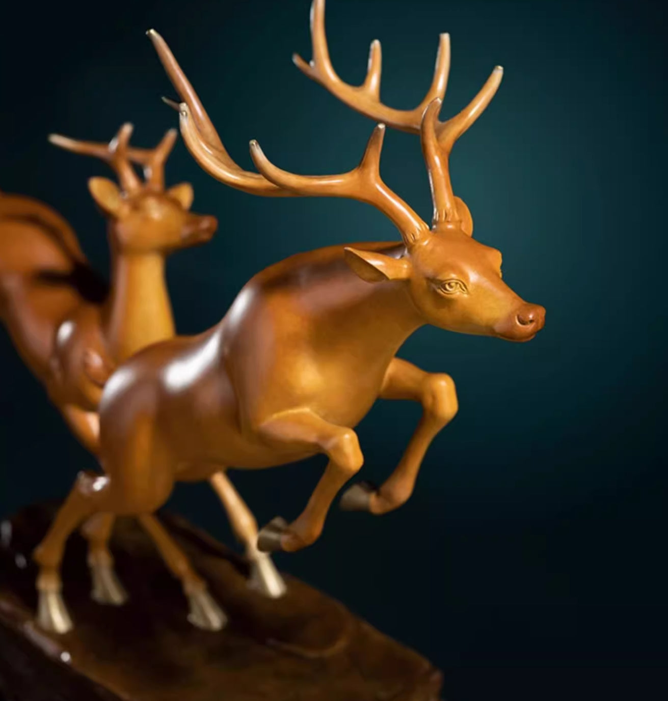 Pre-order【Basic Version IG】Auspicious Deer brass Home crafts