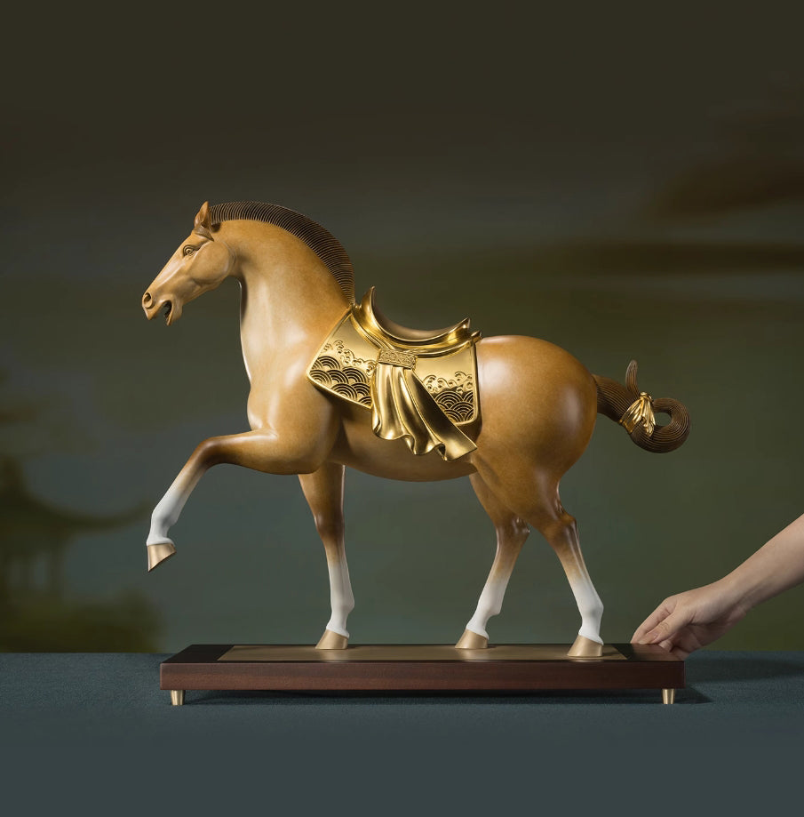 Pre-order【No Sarlac version JS】Lucky horse brass Home crafts