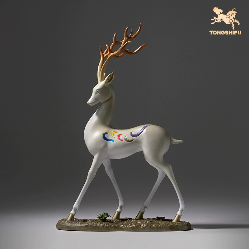 【Basic version Ahso】Brass Deer God Home crafts