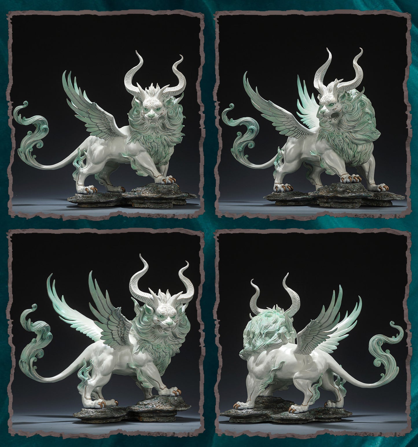 Pre-order【Small size SD】Shanhai Divine Beast brass Home crafts