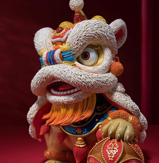 Pre-order【Basic Version DV】Lion Dance Auspiciousness brass Home crafts